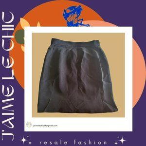 Black Moschino Mini Pencil Skirt